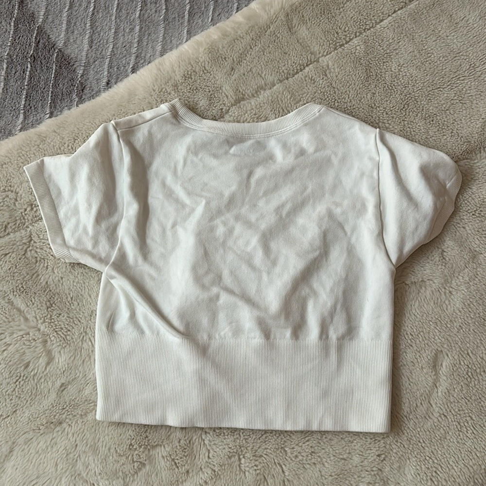 Aerie Offline Cropped Tee View 2